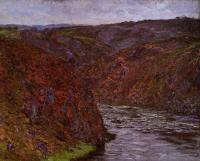Monet, Claude Oscar - Valley of the Creuse, Grey Sky